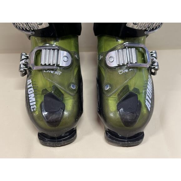 Atomic Live Fit 80 Size 25-25.5 299MM Ski Boots Neon Green Red Black Men’s 7-7.5 main image 11